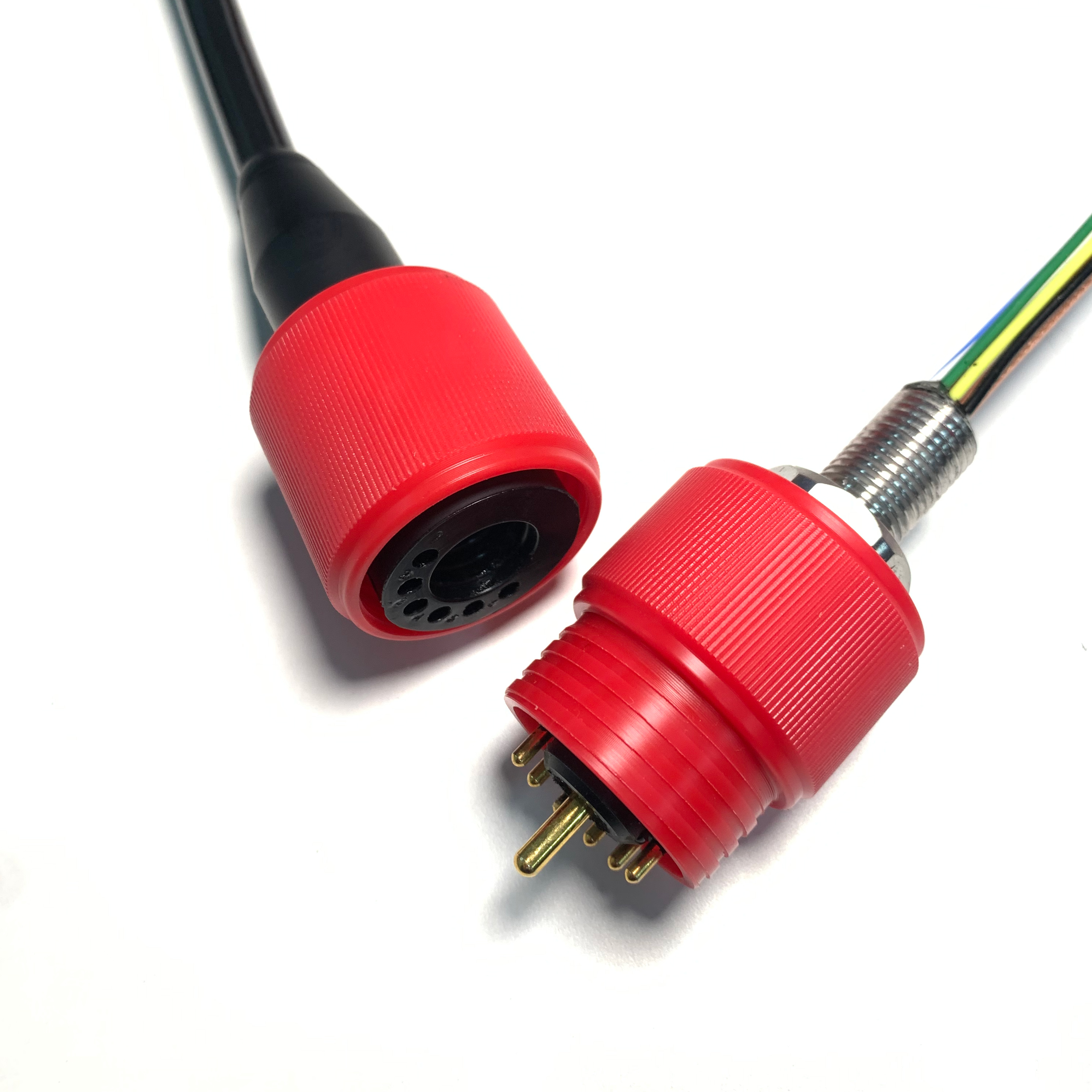 六电一同轴连接器